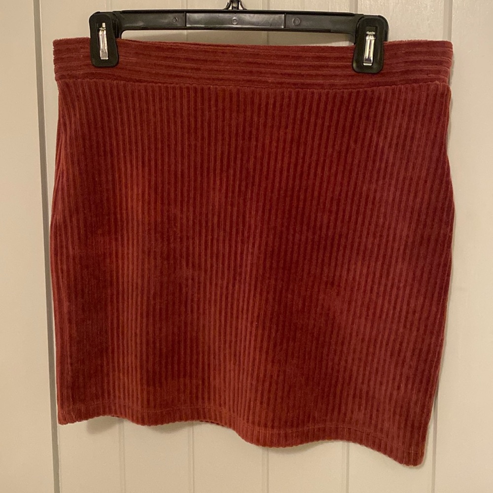 Rust/Brown Mini Skirt